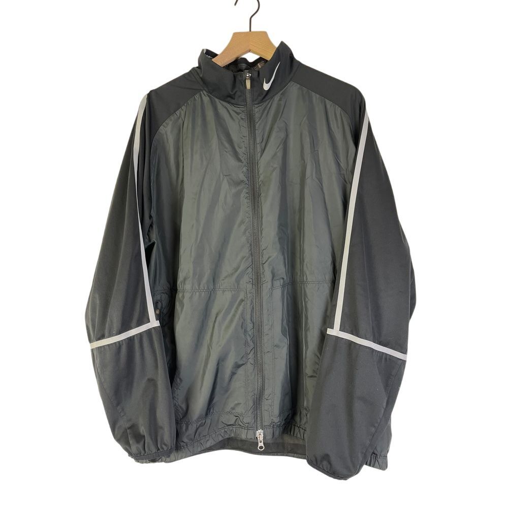 Nike Golf Windbreaker‎ Jacket Performance Athletic Reflective Stripes XXL